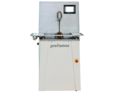 NEW PREFAMAC INSPIRE STAINLESS STEEL 15-KG CAPACITY MELTER WITH AUTOMATIC TEMPERING SYSTEM AND MOLD VIBRATOR